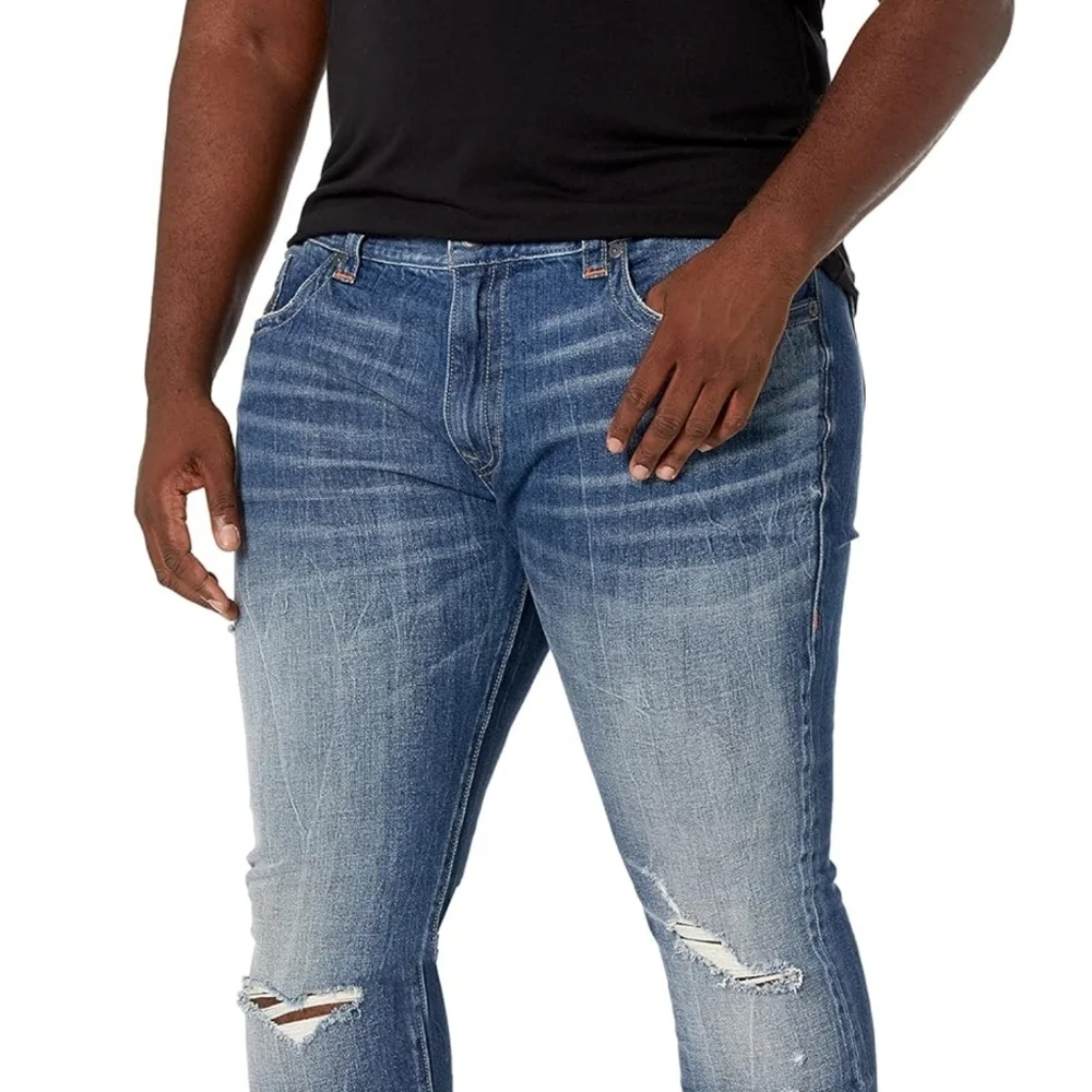 True‎ Religion Rocco Skinny Distressed Jeans Size 34 New